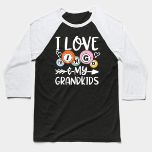 I Love Bingo and My Grandkids Baseball T-Shirt